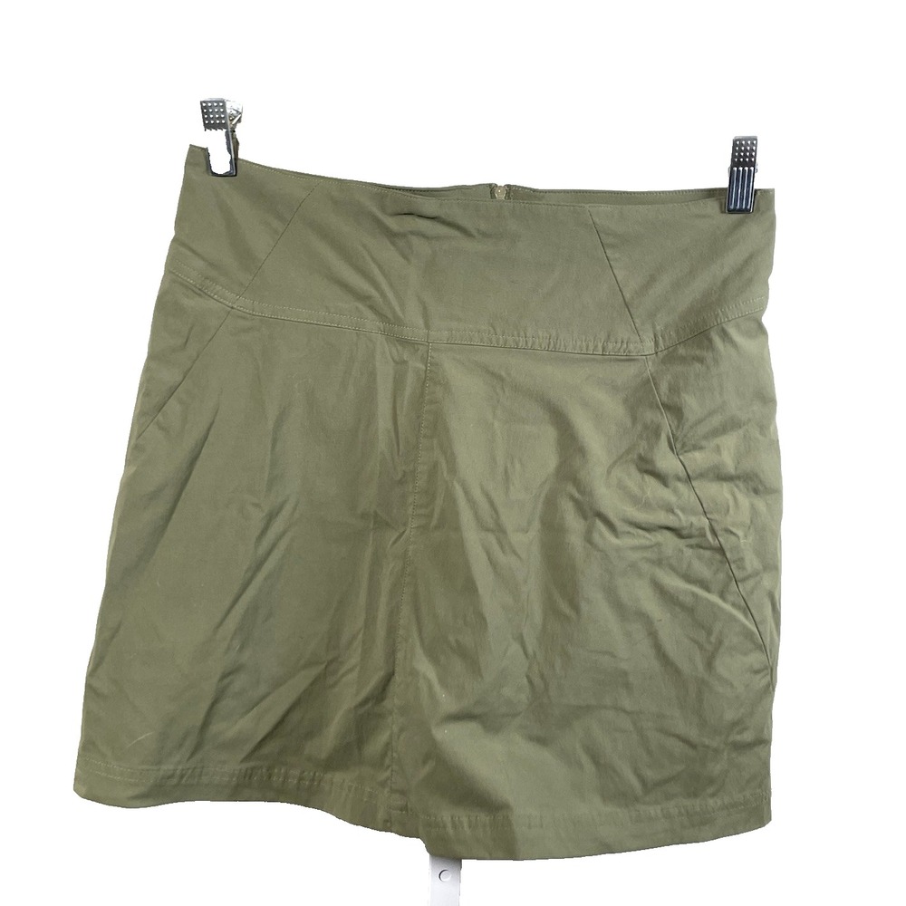 Royal Robbins Skort Women's 4 Mini Skirt shorts Hiking Green Gorpcore Granola